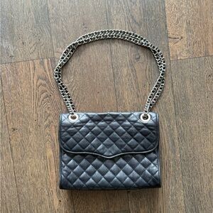 Rebecca Minkoff Black Quilted Shoulder Bag